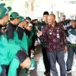 Kontingen Kabupaten Pati Diberangkatkan Pj Bupati untuk Mengikuti Porsema Tingkat Jawa Tengah