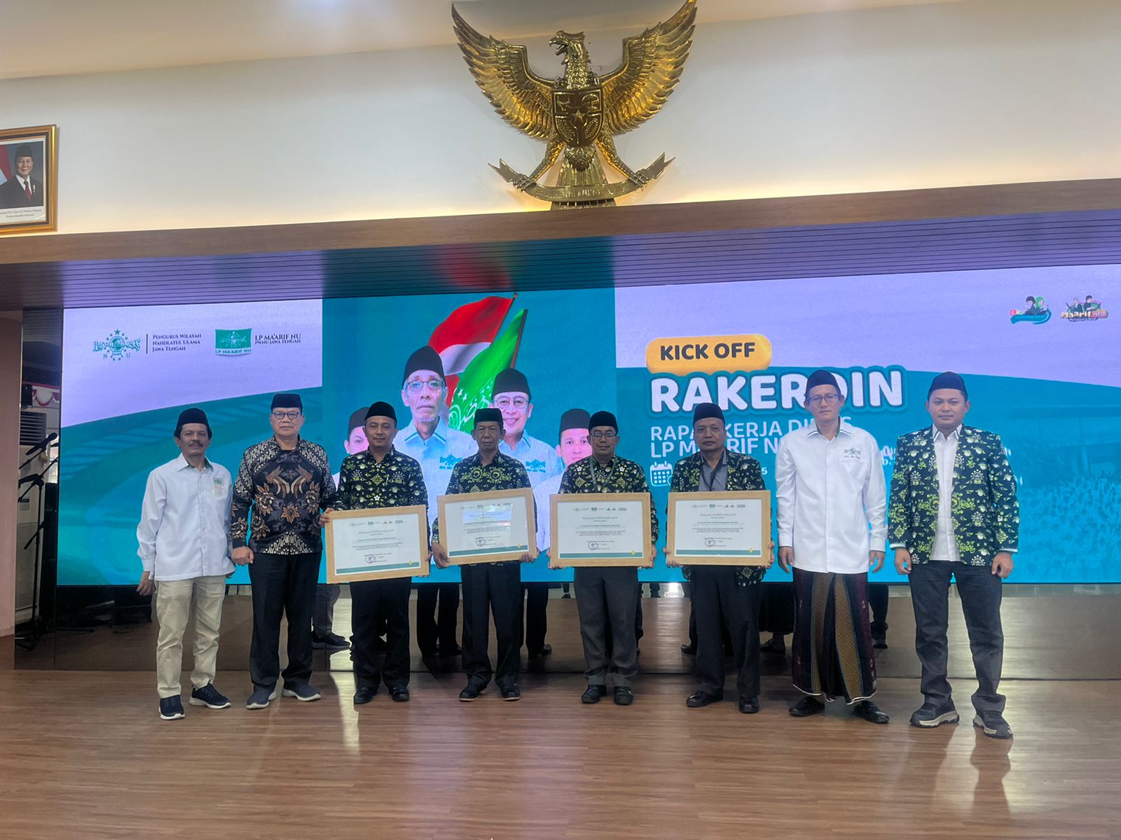 Resmi Kick Off, Rakerdin Ma’arif NU Jateng Akan Diikuti 4.649 Peserta