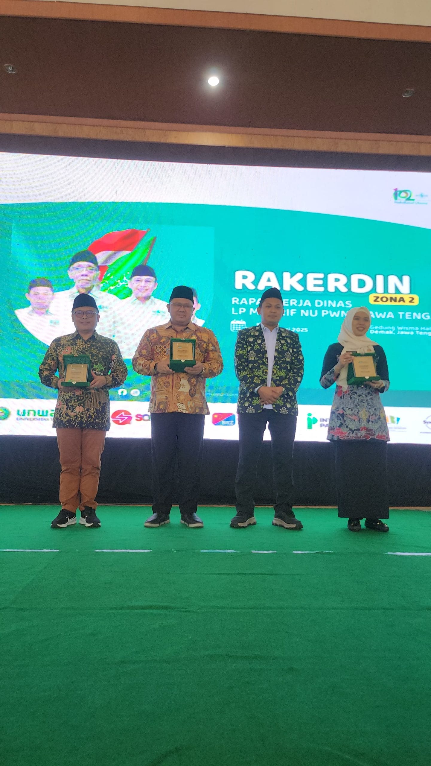 Rakerdin Ma’arif NU Jateng Di Demak Dihadiri 555 Kepala Sekolah dan Madrasah