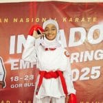 Keren, Siswi MI Ma'arif Gondang Sabet Juara I Karate Nasional Indikado 2025