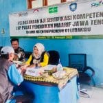 SMK NU Entrepreneur Uji Sertifikasi Kompetensi Siswa bersama LSP P2 Ma’arif Jateng