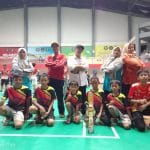 Masuk Runner-Up, MI Ma’arif NU 2 Langgongsari Ramaikan Kejurwil Sepak Takraw Banyumas