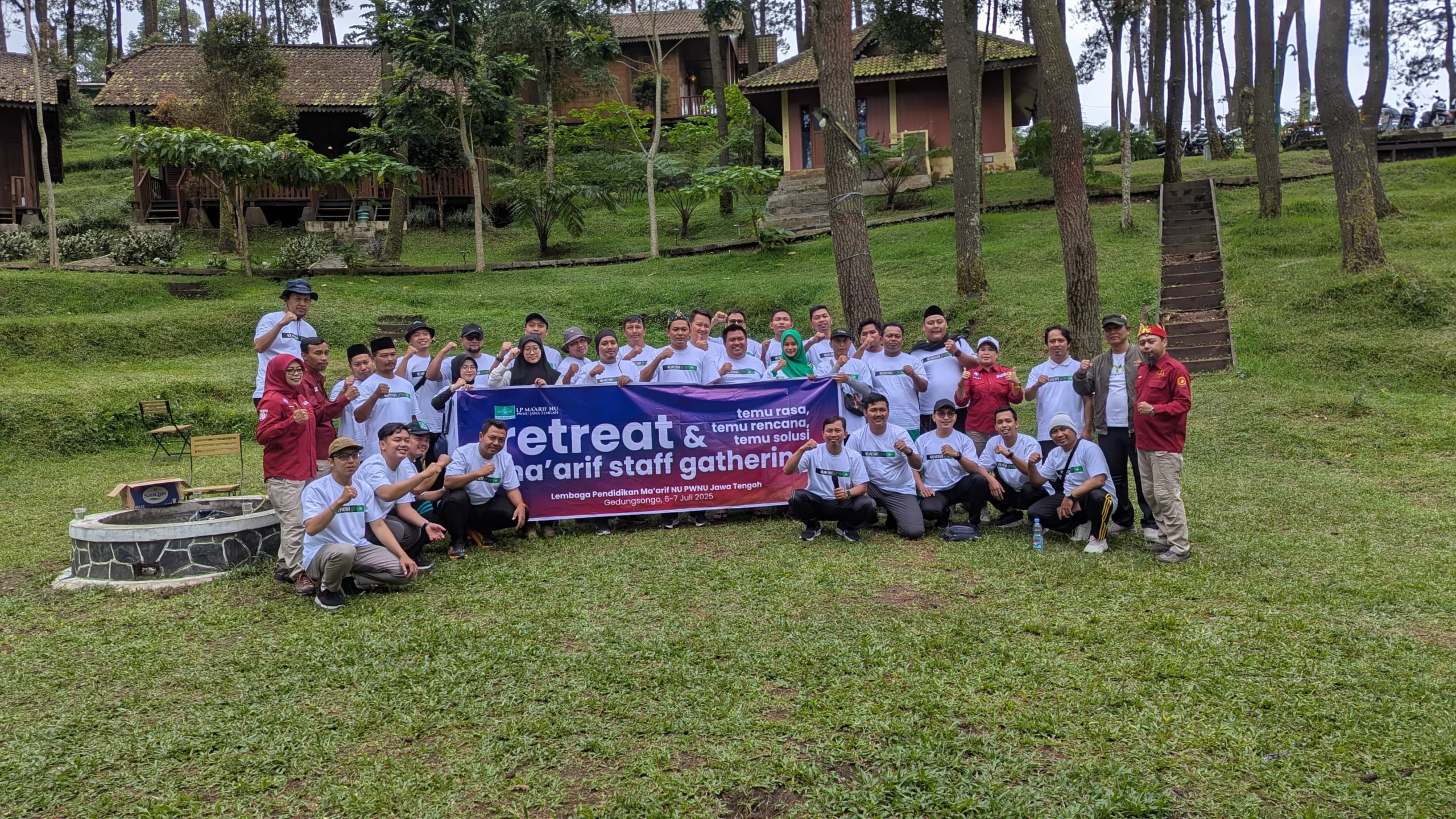 Retreat & Ma`arif Staff Meeting; Ketua Ma`arif NU Jateng “Aku, Kamu, Kita Setara”