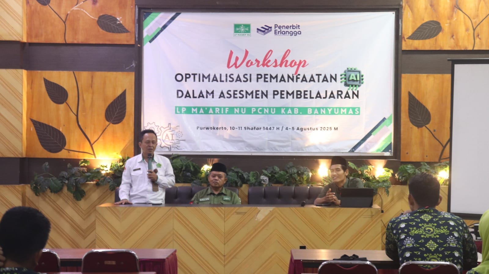Guru Ma'arif NU Banyumas Belajar Penggunaan AI dalam Asesmen Pembelajaran