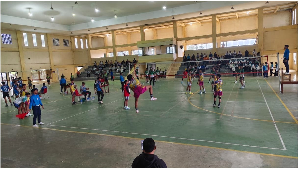 Perebutan Juara Voli Putra Porsema XIII, Kudus Vs Kota Semarang Memanas, Kudus Rebut Medali Emas Lagi!