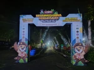 SAKO Pramuka Pandu Ma'arif NU Jawa Tengah Gelar Kemah Perdamaian dan Kemanusiaan