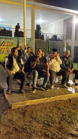 Vicky Prasetyo dan Wakil DPRD Jateng Sapa Peserta Kemah Maarif NU Jateng