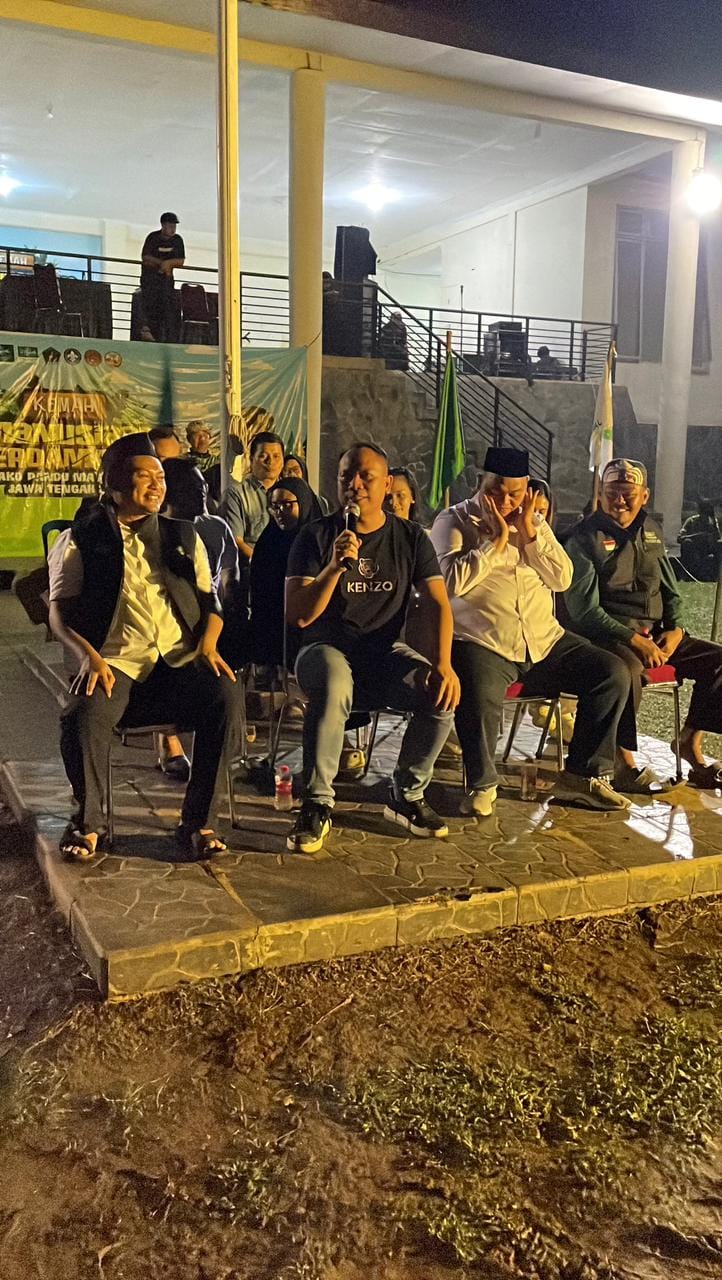 Vicky Prasetyo dan Wakil DPRD Jateng Sapa Peserta Kemah Maarif NU Jateng