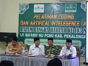 Madrasah Bertransformasi Digital, LP Ma’arif NU Pekalongan Latih Guru Coding dan AI