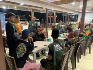 Malam di Bumi Tamiang: Langkah Awal Relawan NU Peduli Menyemai Harapan