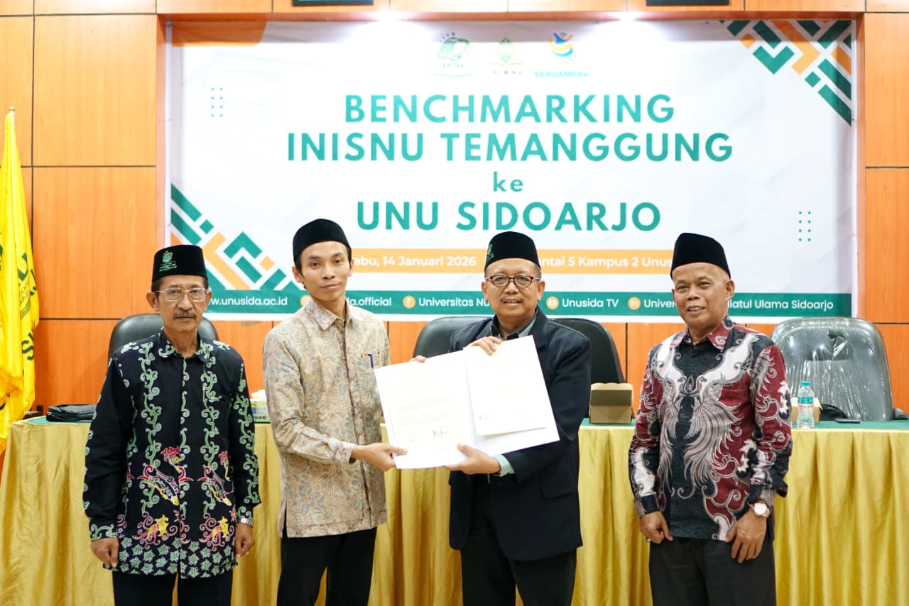 INISNU Temanggung Teken MoU dan MoA dengan UNU Sidoarjo
