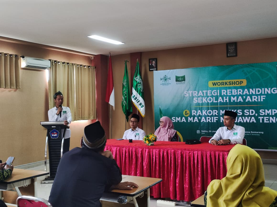 MKKS Ma'arif NU Jawa Tengah Adakan Rakor dan Workshop Branding