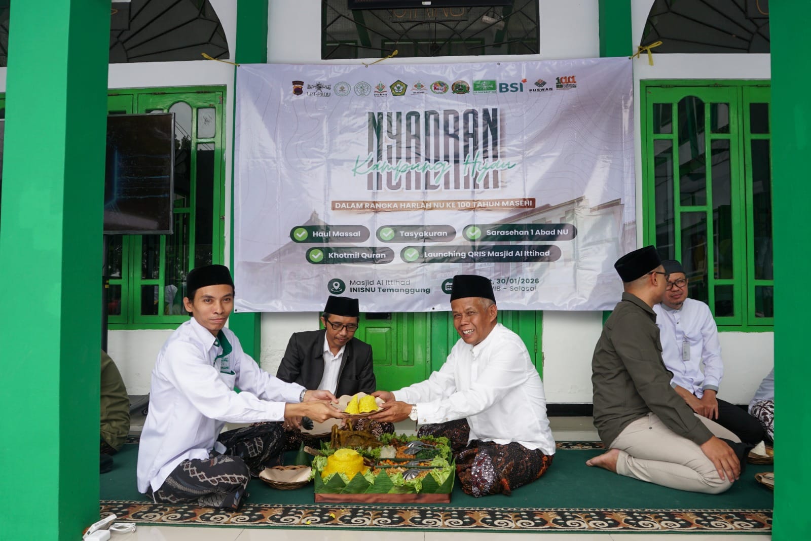Hanya Ada Di INISNU, Kampus Gelar Nyadran Kampus Hijau