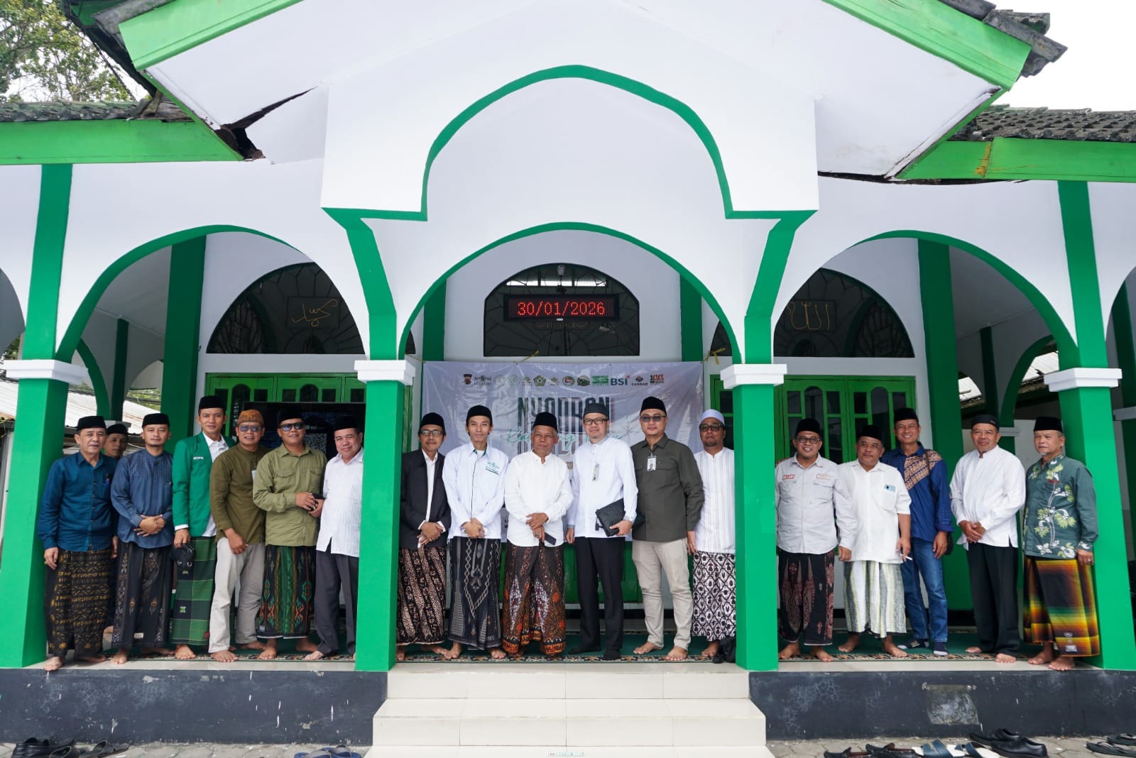 Launching Infak via QRIS, Penggalangan Infak Masjid Al-Ittihad INISNU Terkumpul Rp10.840.000