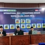 ‎Dosen INISNU Temanggung Bedah Disorientasi Imperialisme Global dalam Seminar Internasional bersama Tezpur University