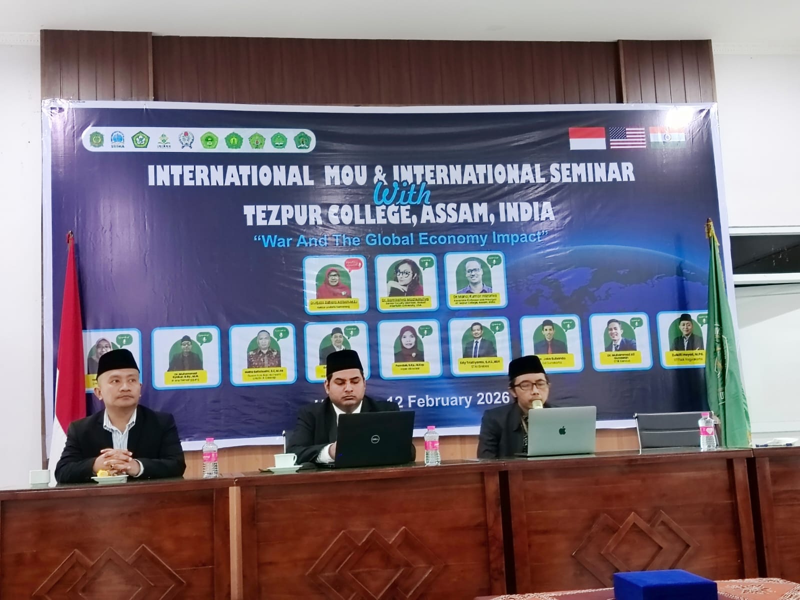 ‎Dosen INISNU Temanggung Bedah Disorientasi Imperialisme Global dalam Seminar Internasional bersama Tezpur University