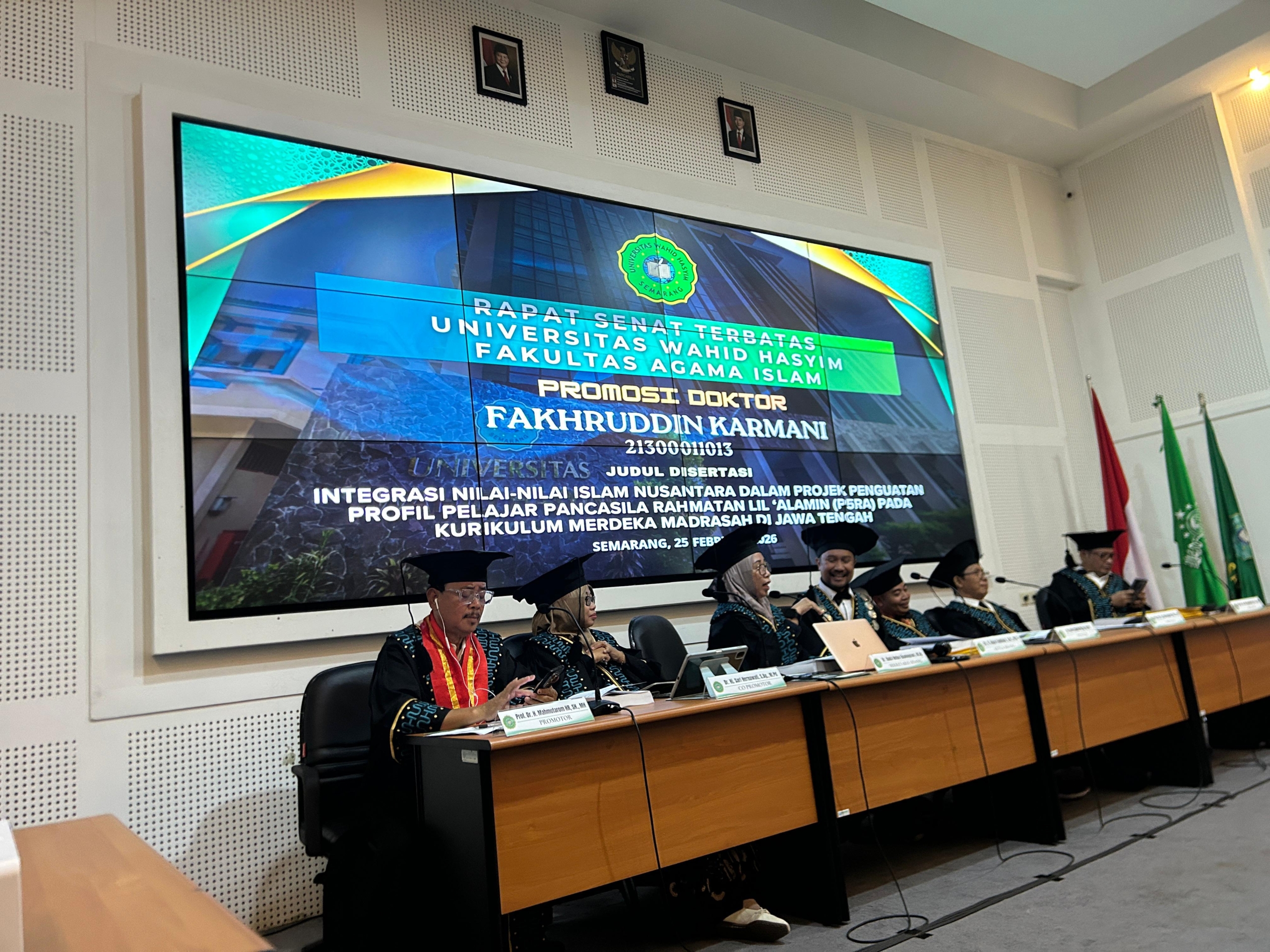 Temuan Disertasi Fakhruddin, Nilai Islam Nusantara Perlu Masuk Kurikulum Merdeka