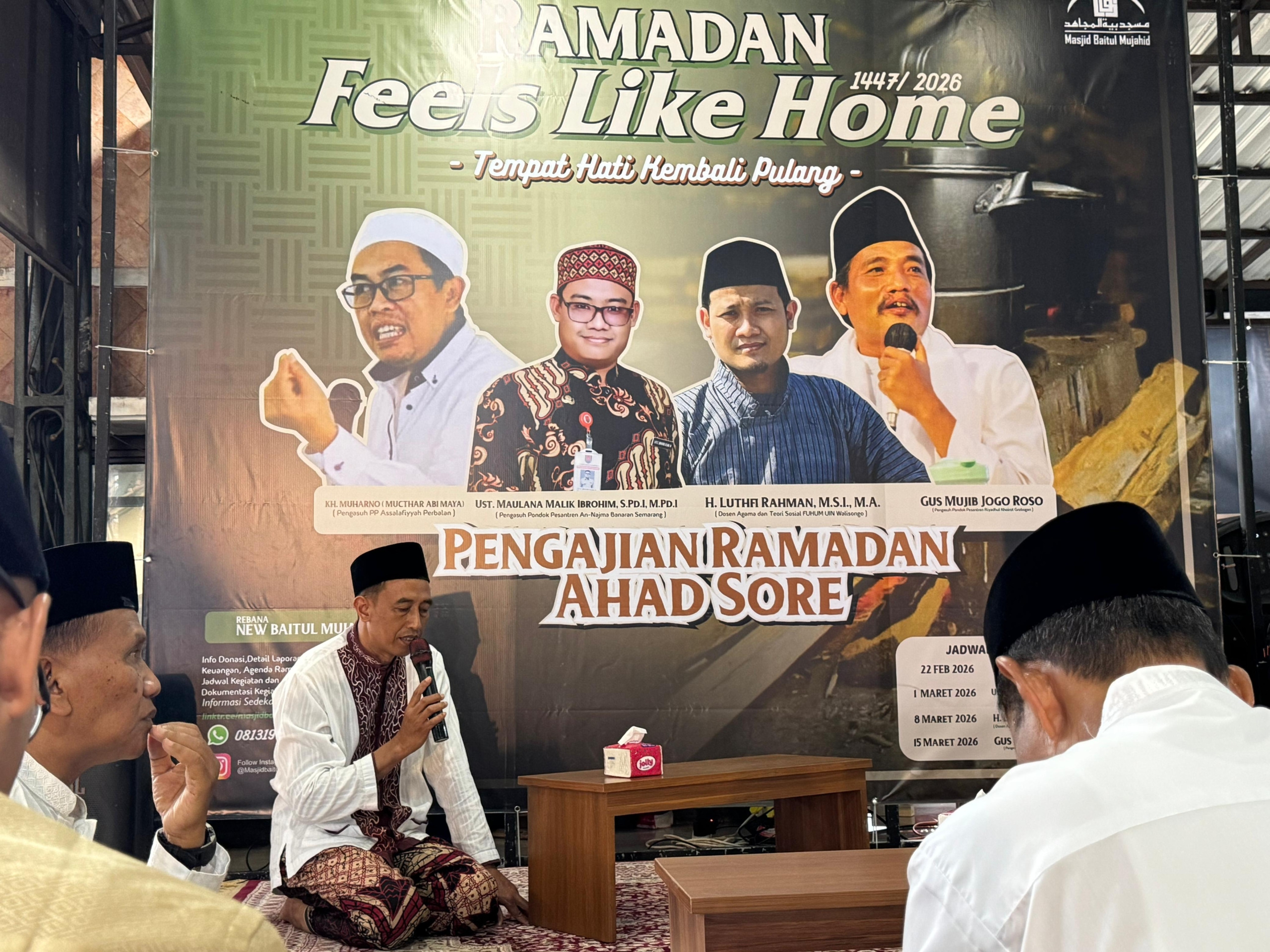 Jelang Idulfitri, Masjid Baitul Mujahid Pungkasi Pengajian Ramadan Ahad Sore