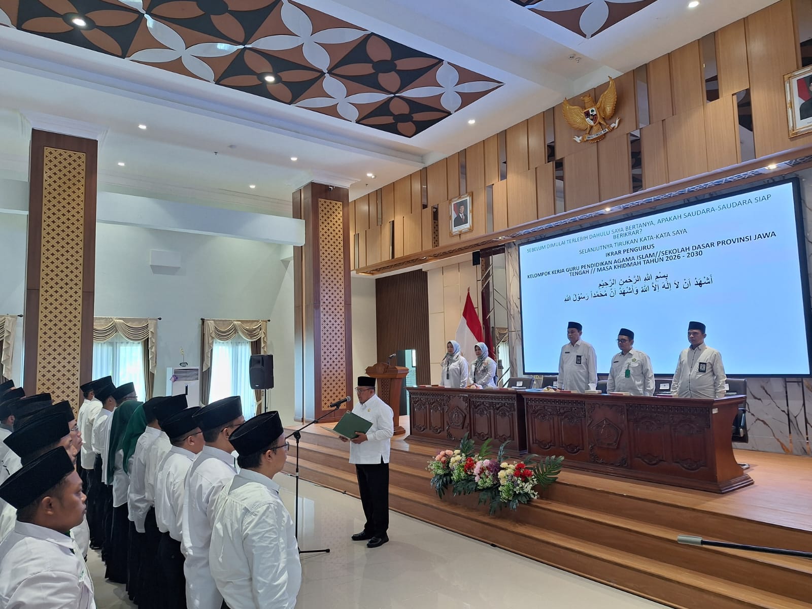 Ketua LP Ma’arif NU PCNU Wonosobo Dikukuhkan sebagai Pengurus KKG PAI Provinsi Jawa Tengah