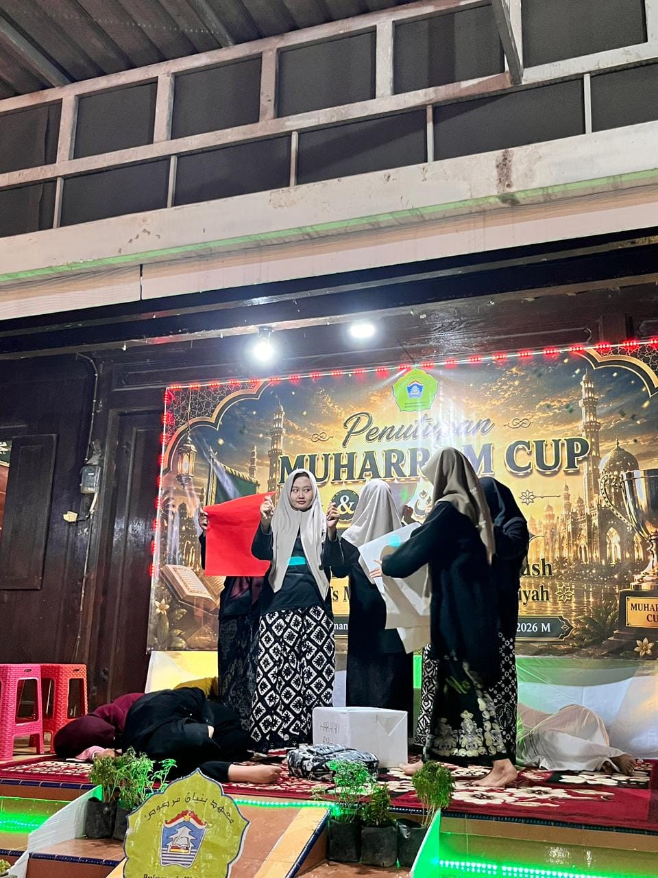 Panggung Muharram Cup Ponpes Bunyanun Marsush Bulumanis Kidul Suguhkan Pentas Teater Edukatif Santri