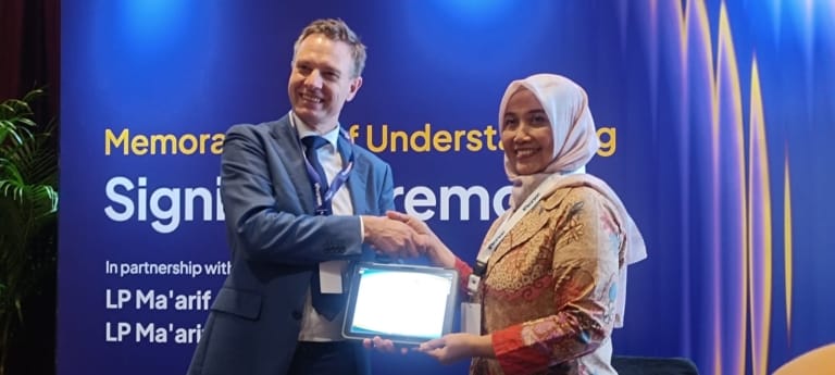LP Ma’arif PWNU Jateng Resmi Bermitra dengan Pearson Indonesia, Penguatan Bahasa Inggris Jadi Prioritas