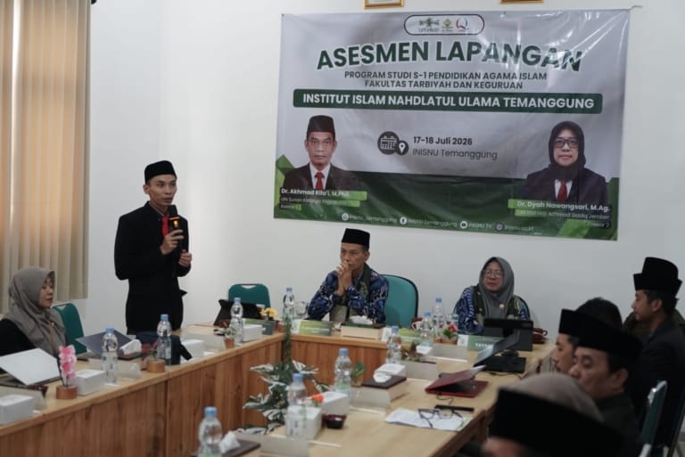 Asesmen Lapangan S1 PAI INISNU Temanggung Dimulai, Asesor LAMDIK Tekankan Budaya Mutu