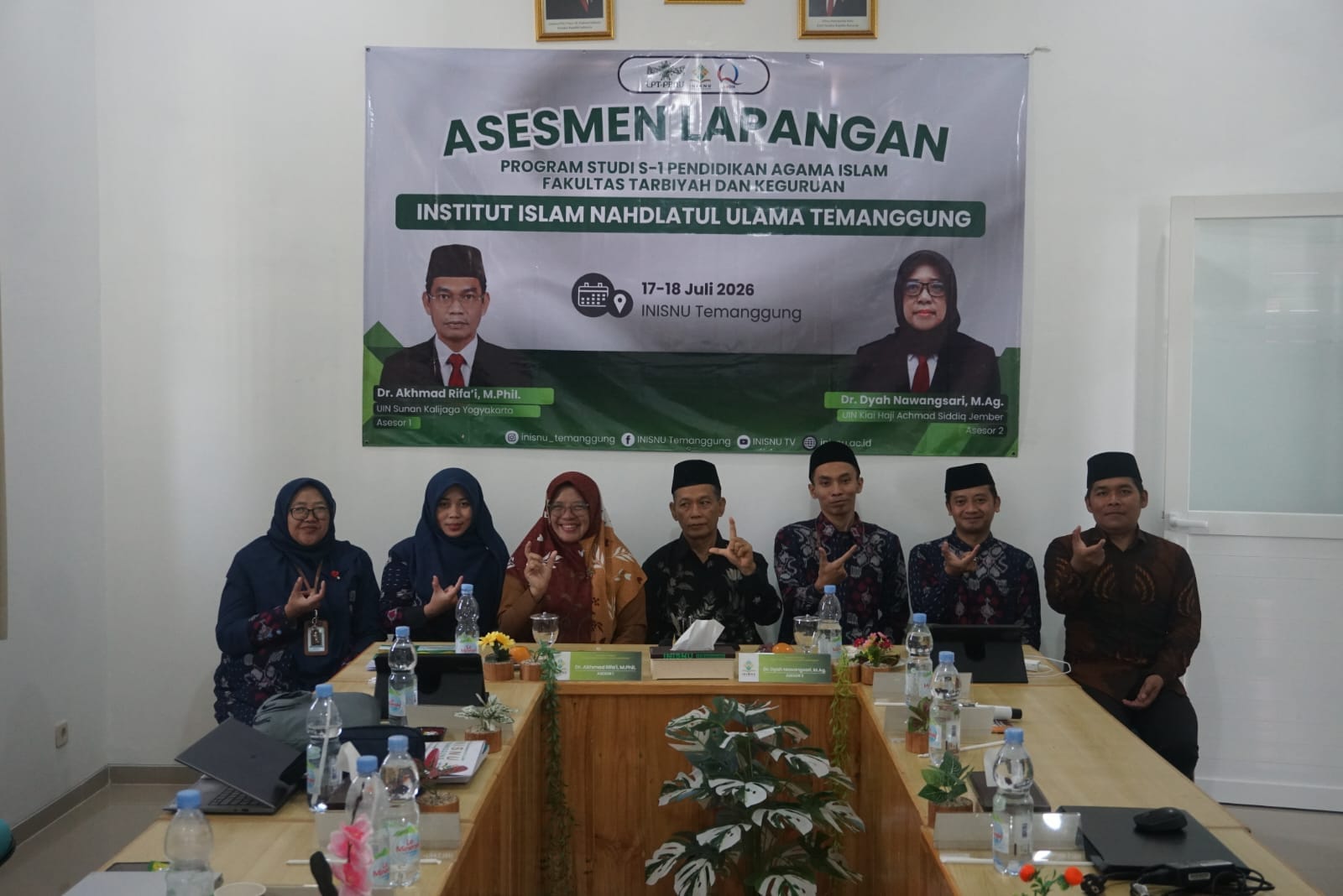 LAMDIK Beri Rekomendasi Strategis, INISNU Temanggung Siapkan Benchmarking dan Penguatan SDM Pascasesmen Lapangan S1 PAI