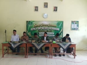 Aryadi Pimpin SMP Ma'arif Kalibawang Wonosobo