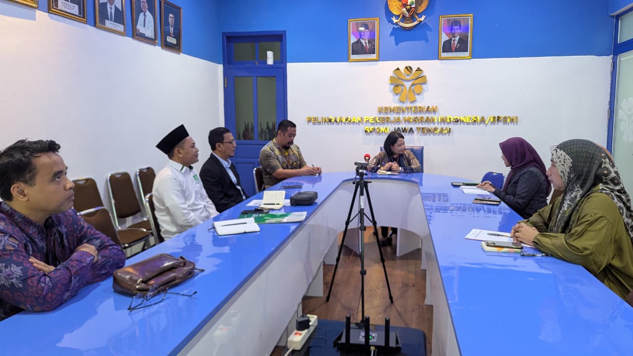 Siapkan Tenaga Migran Terampil, LP Ma’arif NU Jateng Gandeng Kementerian P3MI dan UNISSULA