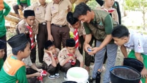 ​Dorong Pertanian Ramah Lingkungan, LPPNU Pati dan MTs Al Fattah Juwana Edukasi Pembuatan Nitrobakter