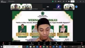 PAC ISNU Tirto Gelar Webinar Pendidikan, Bahas Peran Pendidik di Era AI