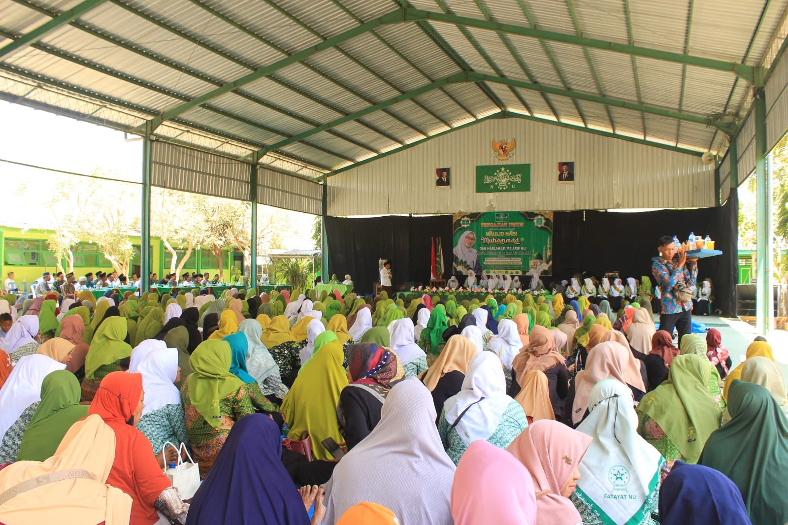 Peringati Maulid Nabi dan Harlah LP Ma'arif NU ke-97, Banom dan Lembaga MWCNU Kradenan Galang Infaq Rp 25,6 Juta dan Mendorong Transformasi Gerakan
