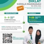 Dibuka Pendaftaran Diklat Kepala Madrasah Plus TQM dan Outbound LP Ma’arif NU Jateng Gandeng BDK Semarang