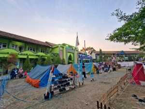 Semarakkan Hari Santri Nasional, YPM Kembang Dukuhseti Gelar Perkemahan 1001 Santri