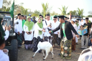 Meriahnya Hari Santri 2026 di Dukuhseti: Puluhan Mobil Konvoi, Warga Pulang Bawa Kambing
